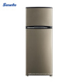 210L Home Use Double Door Manual Defrost Top Freezer Refrigerator